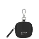 Mini pochette en cuir lisse